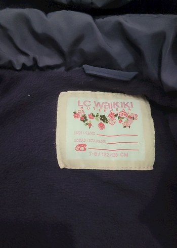 Mor Kapüşonlu Kız Çocuk Ceketi - Görsel 5