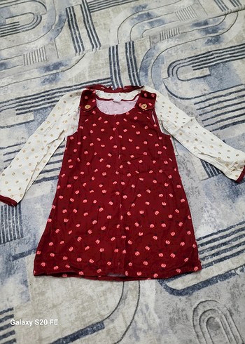 Bordo Bohem Tarzı Kız Tulum ve Uzun Kollu Body - Görsel 2