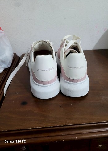 Pembe Platform Topuklu Kadın Spor Ayakkabı - Görsel 10