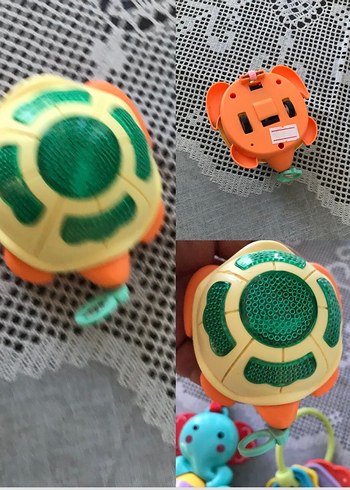 Renkli Diş Kaşıyıcı ve Çıngırak Seti - Görsel 5