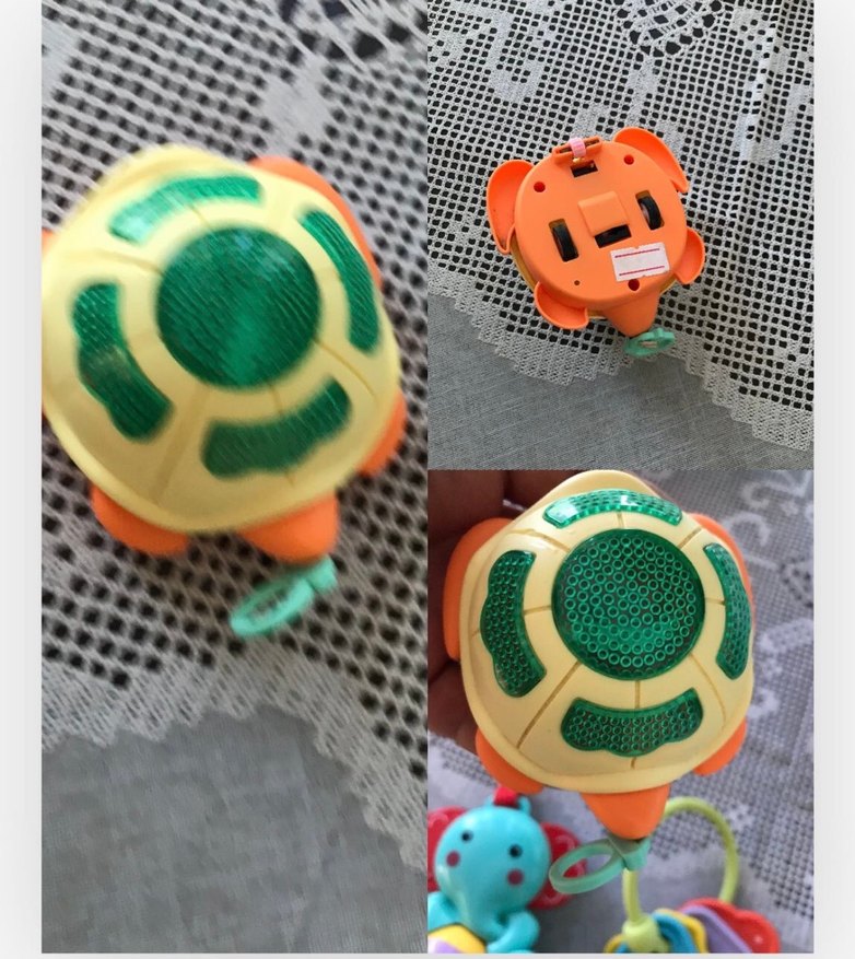 Renkli Diş Kaşıyıcı ve Çıngırak Seti - Görsel 5