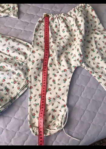 Çiçek Desenli Bebek Takımı - Görsel 6