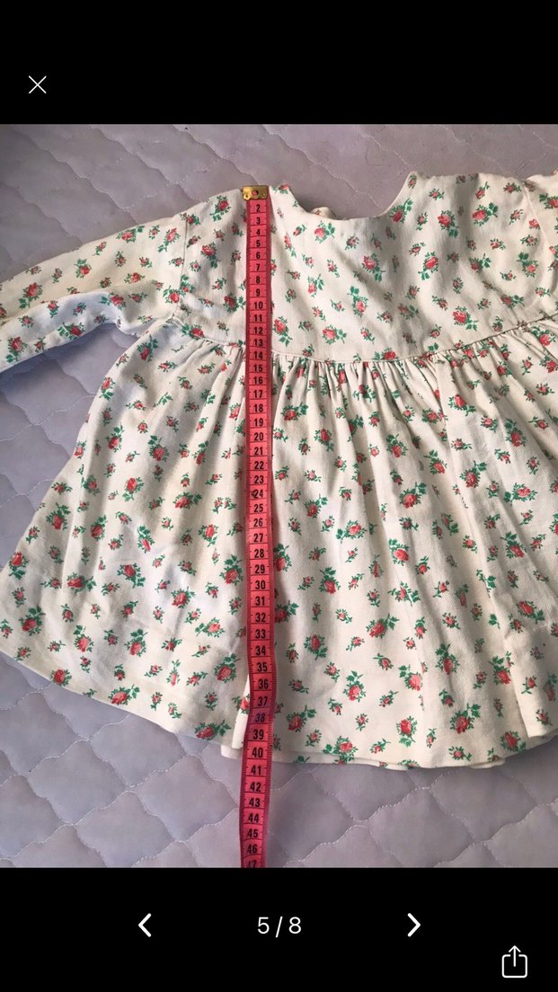 Çiçek Desenli Bebek Takımı - Görsel 5