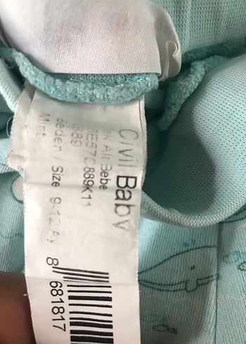 Fisher price ve civilden 9/12 ay için 2 alt - Görsel 3