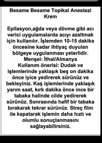 Besame Renkli Topikal Krem 10'lu Paket - Görsel 6