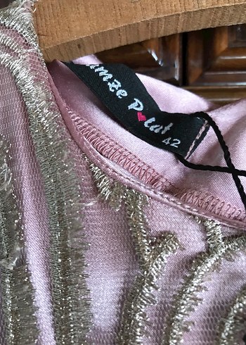 Gamze Polat tesettür abiye elbise 42 beden - Görsel 5