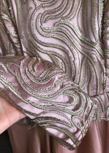 Gamze Polat tesettür abiye elbise 42 beden - Görsel 6