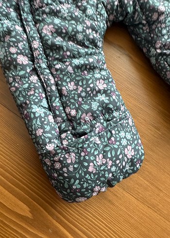 Kız Bebek Desenli Gri Tulumu - Görsel 5