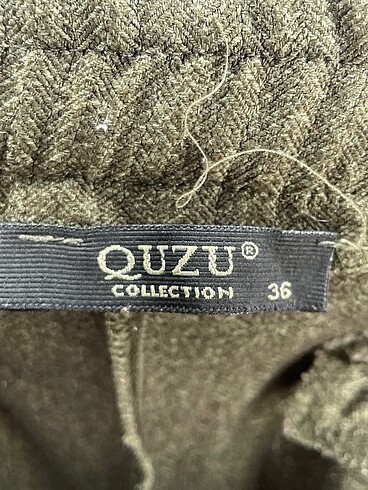 36 Beden haki Renk Quzu Düz Kesim %70 İndirimli.
