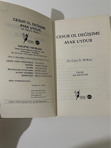  Cesur Ol Değişime Ayak Uydur, Dr. Gary Mckay