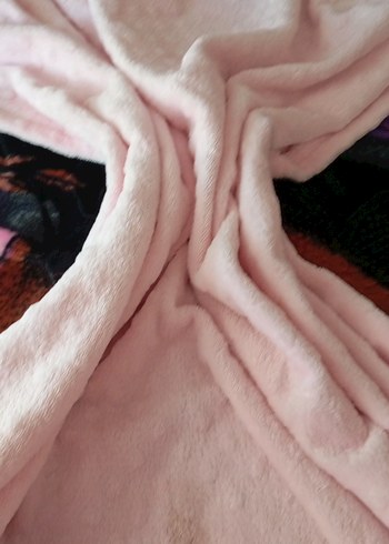 Pembe Bebek Battaniyesi, Yumuşak Kumaş - Görsel 2