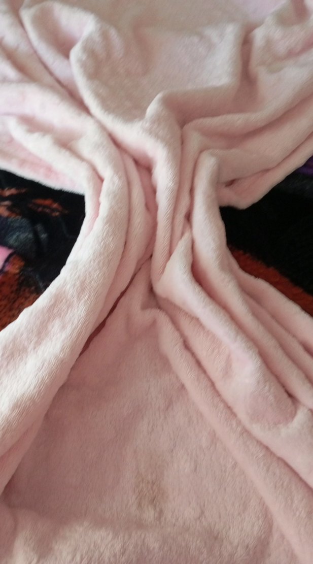 Pembe Bebek Battaniyesi, Yumuşak Kumaş - Görsel 2