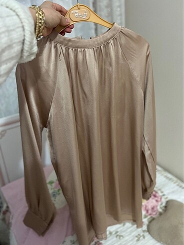Parlak tunik camel