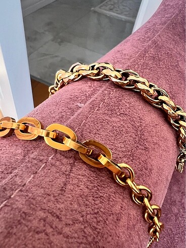 Harika çelik bileklik kolyeler..adet fiatıdır - Görsel 5