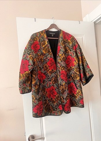 Zara Çiçek Desenli Bohem Kısa Kimono
