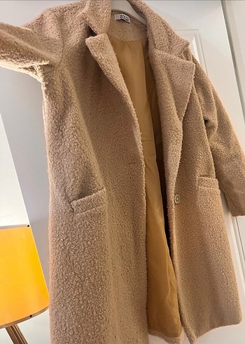 teddyy kaban uzun harika tarz sokak stili - Görsel 4