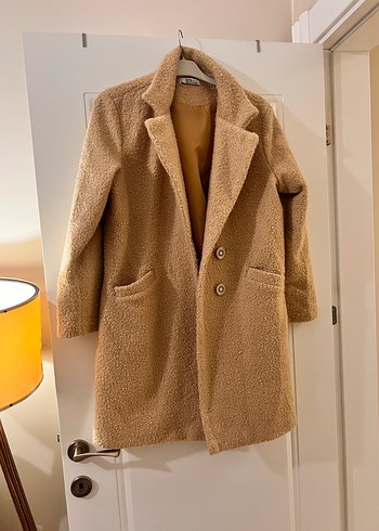 teddyy kaban uzun harika tarz sokak stili - Görsel 6