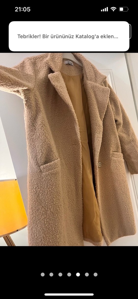 teddyy kaban uzun harika tarz sokak stili - Görsel 4