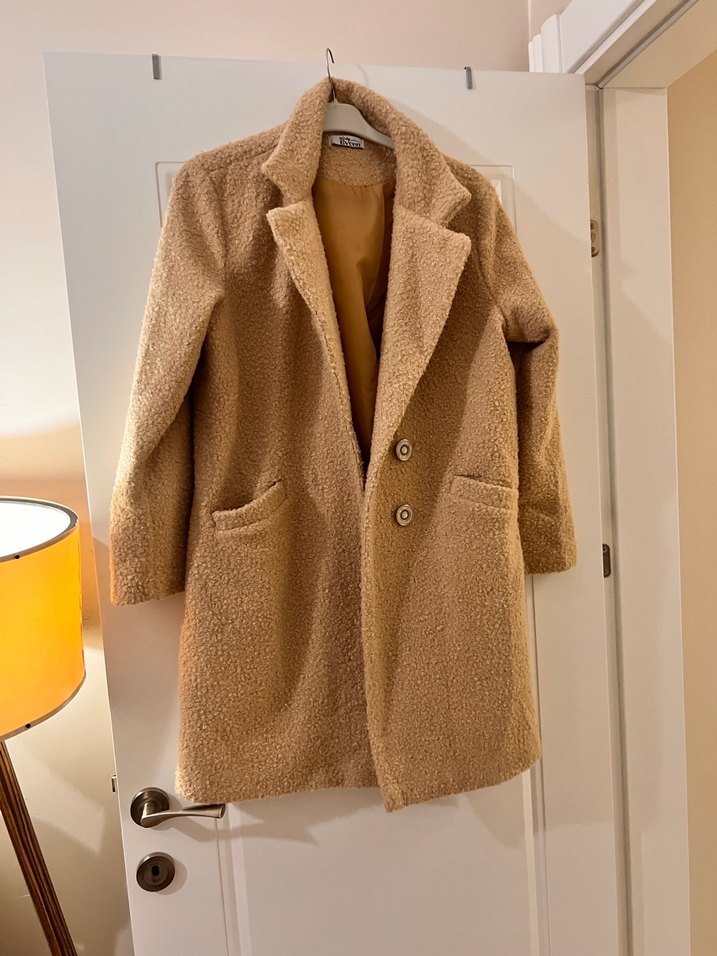 teddyy kaban uzun harika tarz sokak stili - Görsel 5