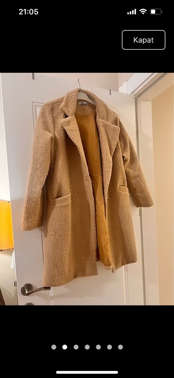 teddyy kaban uzun harika tarz sokak stili - Görsel 2