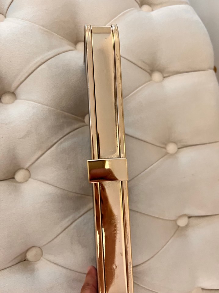 Siyah Süet Tokalı Kadın Portföy Çanta - Görsel 4