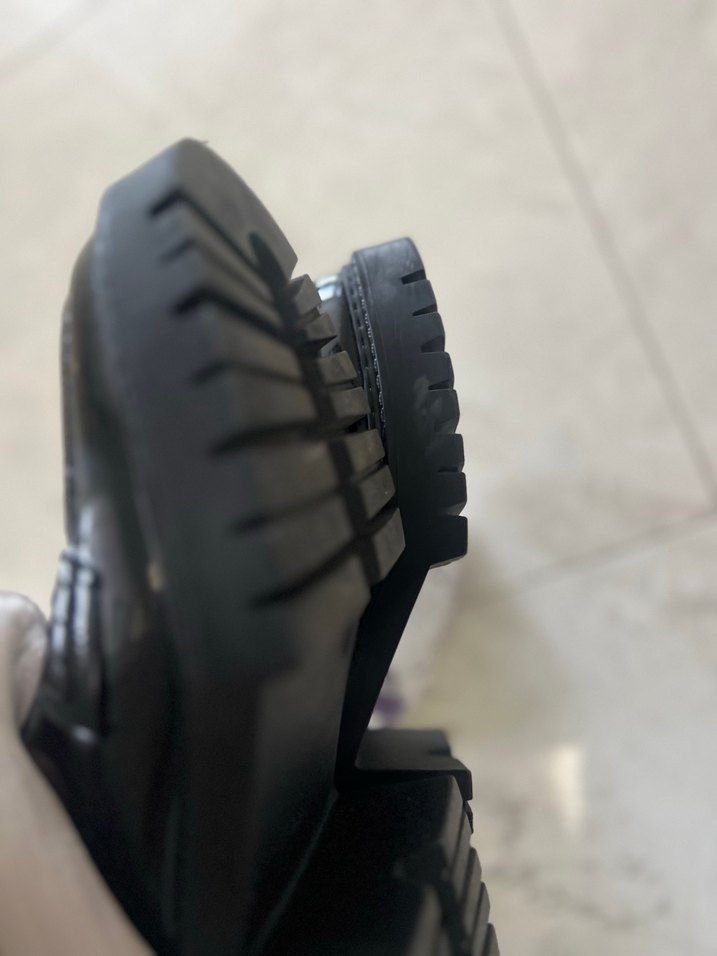 Kadın Siyah Platform Topuklu Gotik Loafer - Görsel 4