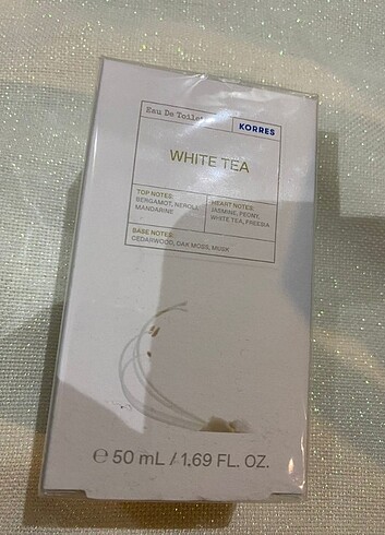 korres white tea 50ml EDT 