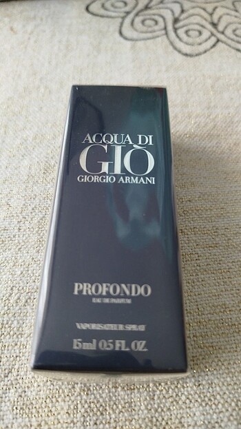 Giorgio armani acqua di gio Profondo edp 15 ml