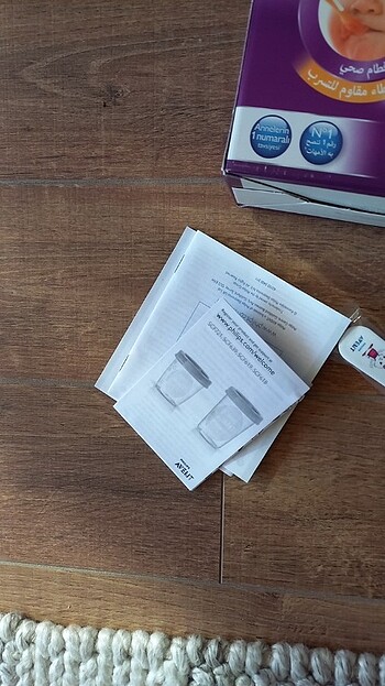 Beden philips avent saklama kaplari 20 adet