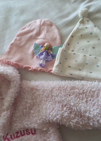 9 Ay Beden pembe Renk Kapüşonlu, Nakışlı Pembe Bebek Kız Tulumu2.berr