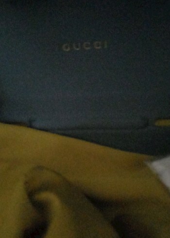 Gucci gucci Sarı Buckled Kadın Gözlük Kılıfı..kutusu ve mendili