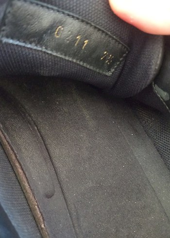 41 Beden siyah Renk louis vuitton Siyah sneakers erkek Ayakkabı
