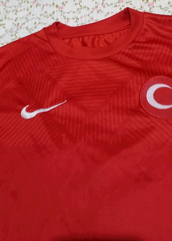 tek beden Beden nike Kırmızı erkek Kısa Kollu Forma