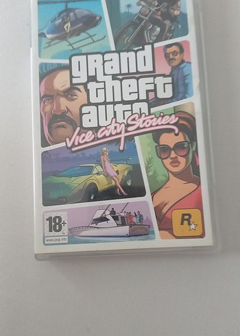 Grand Theft Auto Vice City Stories Oyun CD'si