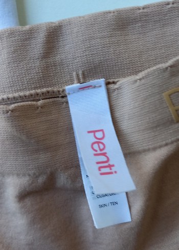 m Beden camel Renk Penti camel Mini Kadın İç Çamaşırı Şort.zara atlet