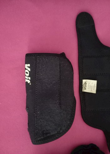 VoitSiyah Biker bilek Koruyucu ve Velcro Bant - Görsel 7