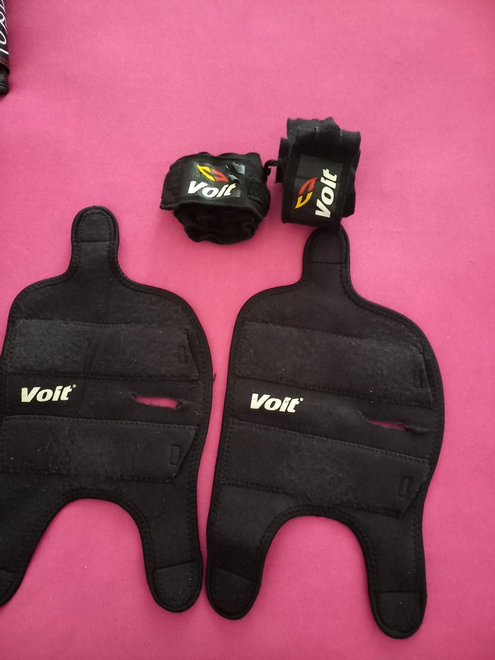 VoitSiyah Biker bilek Koruyucu ve Velcro Bant - Görsel 2