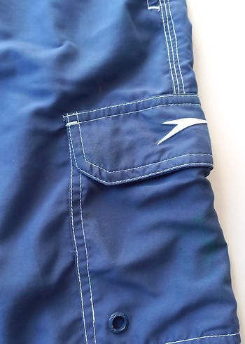 spedo Erkek Mavi Midi Yüzme Şortu - Görsel 2