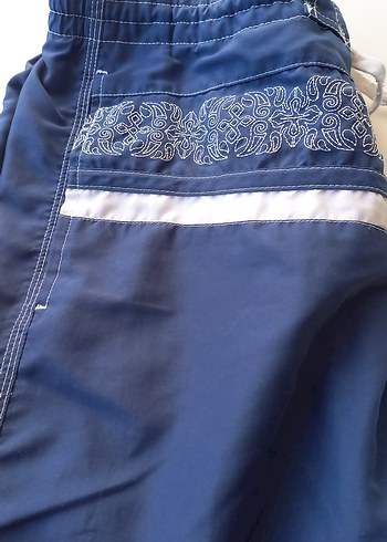 spedo Erkek Mavi Midi Yüzme Şortu - Görsel 6