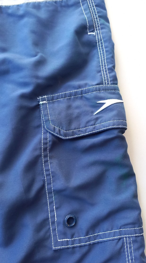 spedo Erkek Mavi Midi Yüzme Şortu - Görsel 2