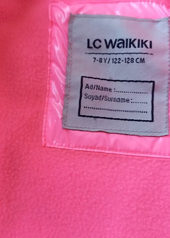 LC Waikiki LC WAIKIKI Kız Çocuk Pembe Kapüşonlu Fermuarlı Mont