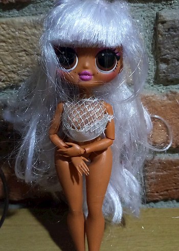 Barbie lol OMG Beyaz saçlı oyuncak bebek