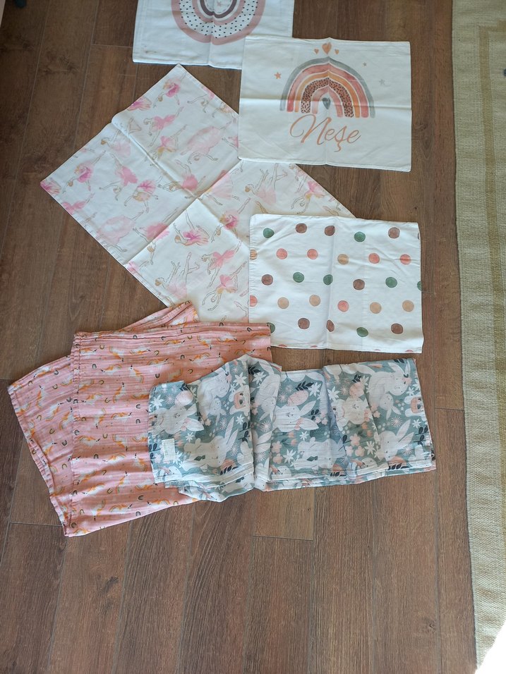 Çok Renkli Baskılı Çocuk Uyku Tekstili - Görsel 2