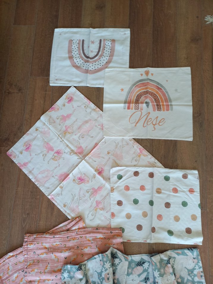 Çok Renkli Baskılı Çocuk Uyku Tekstili - Görsel 3