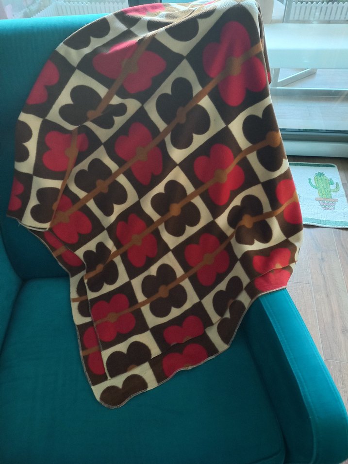 Renkli Desenli Çocuk Battaniyesi 180x105 cm - Görsel 3