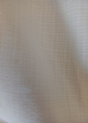 2 kanatlı Beyaz Bohem Tarzı Desensiz Perde - Görsel 4