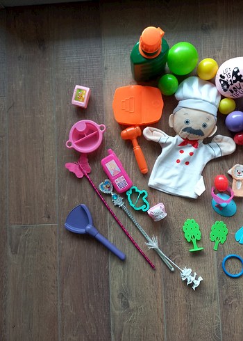 Renkli Karışık Oyuncak Seti - Görsel 4