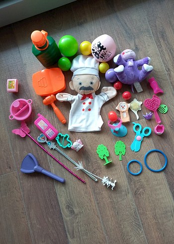 Renkli Karışık Oyuncak Seti - Görsel 2