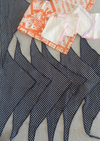 Çeşitli renk modellerde cocuk havlu ..bandana.. vs - Görsel 2