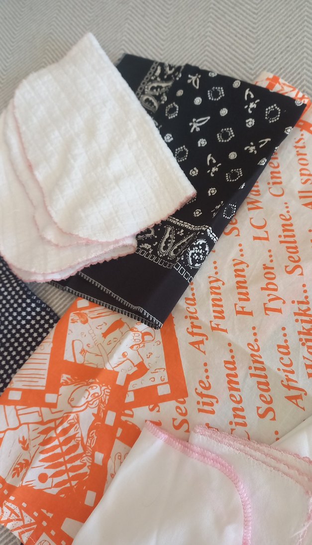 Çeşitli renk modellerde cocuk havlu ..bandana.. vs - Görsel 4